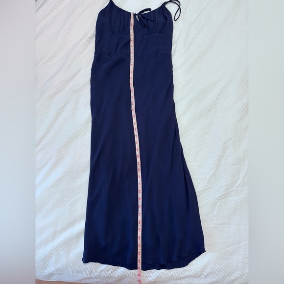 ARITZIA WILFRED Navy Blue Strapped Dress in size 4 - Picture 10 of 13